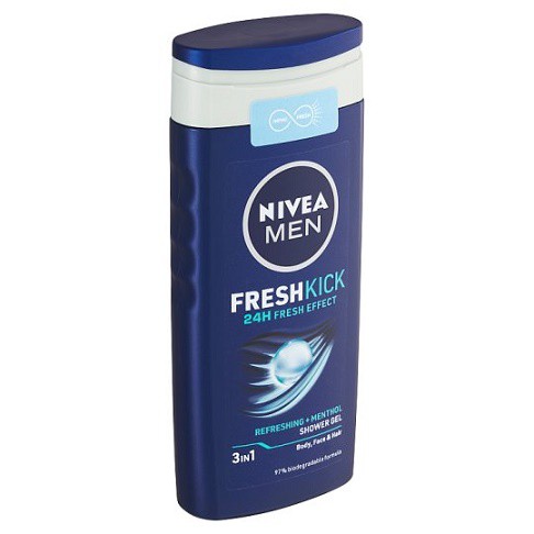 Nivea spg for men Active Clean 250ml | Toaletní mycí prostředky - Sprchové gely - Dámské